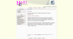 Desktop Screenshot of hart.com.pl