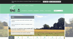 Desktop Screenshot of hart.gov.uk